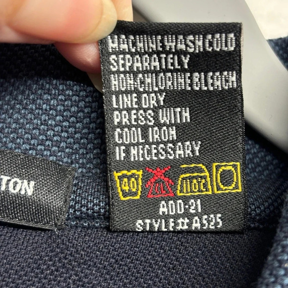 NWT Aureus Jasper Park Lodge Golf Club Bear Embroidered Polo Shirt XXL Navy Blue - Picture 5 of 8